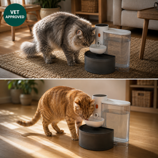 VELTIS™ FreshFlow Self-Refill Cat Fountain