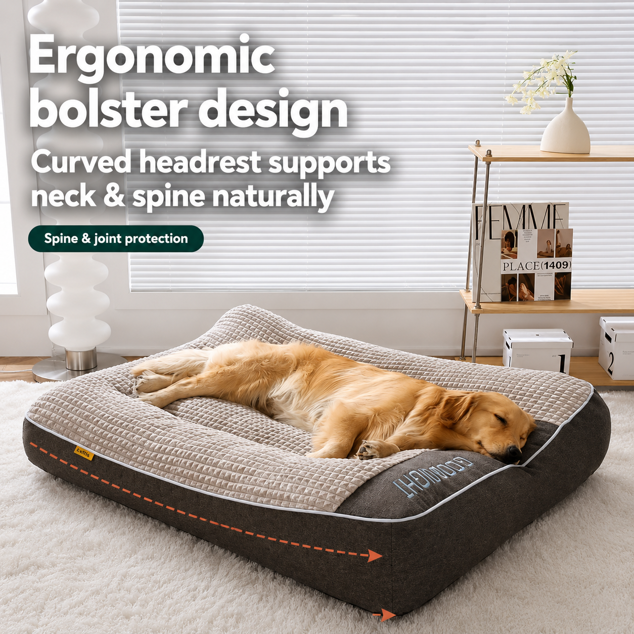 VELTIS™ Deep Rest Orthopedic Dog Bed