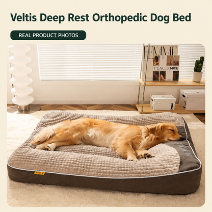 VELTIS™ Deep Rest Orthopedic Dog Bed