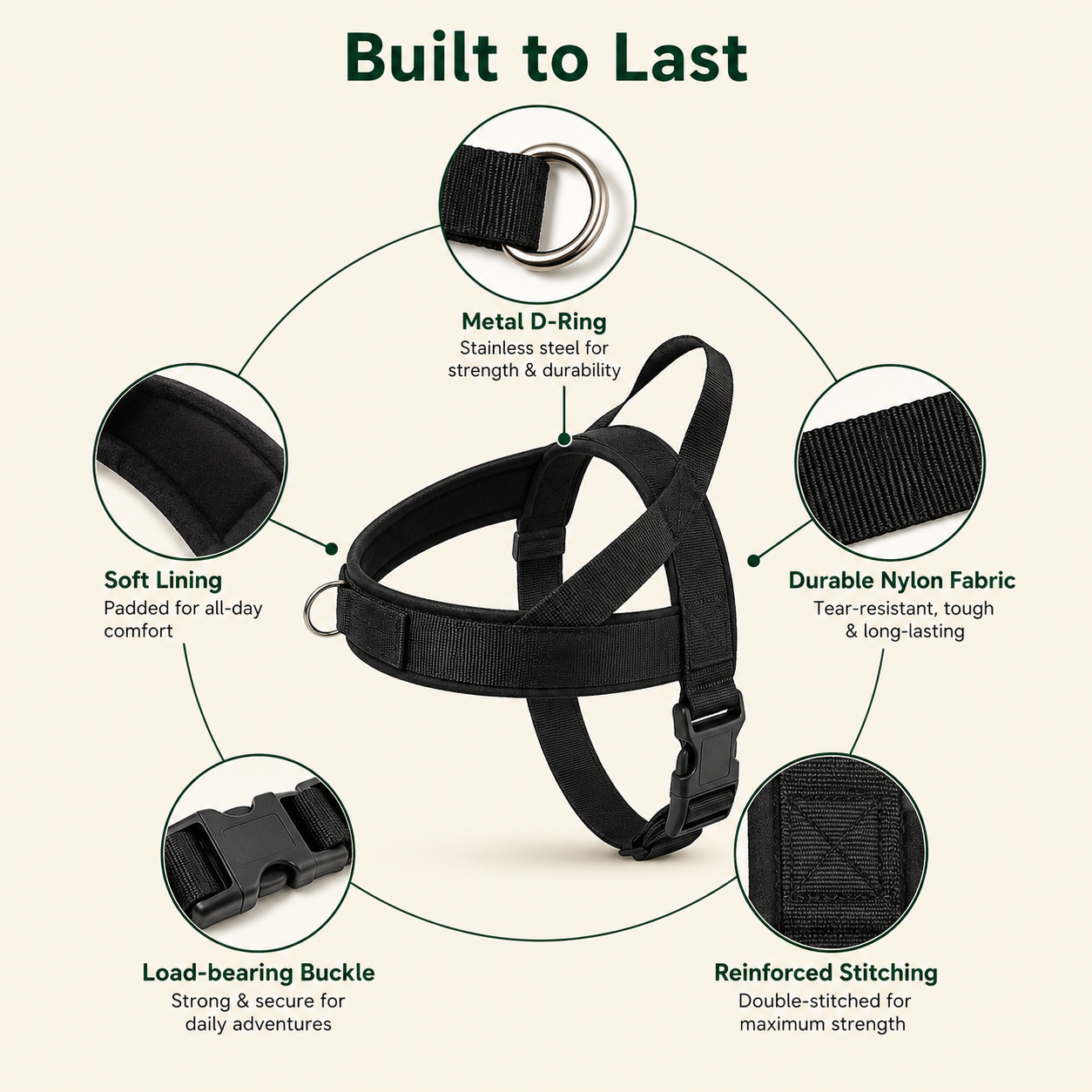 VELTIS™ TrailGuard Dog Harness