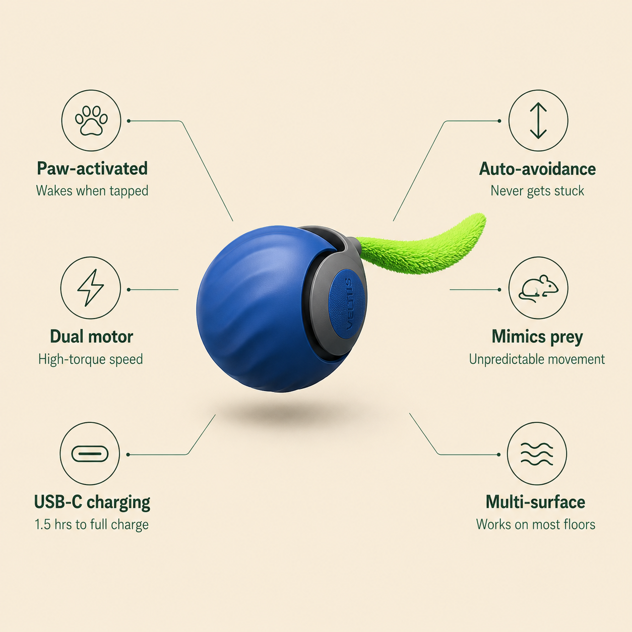 VELTIS™ Chase Ball